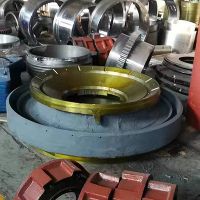 Чаша сяерическая и корпус подпятника для конусной дробилки КСД КМД