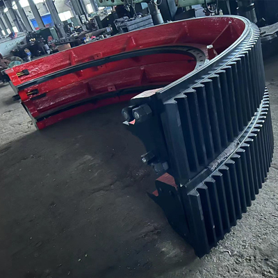 Венец зубчатый для шаровой мельницы МШР МСЦ