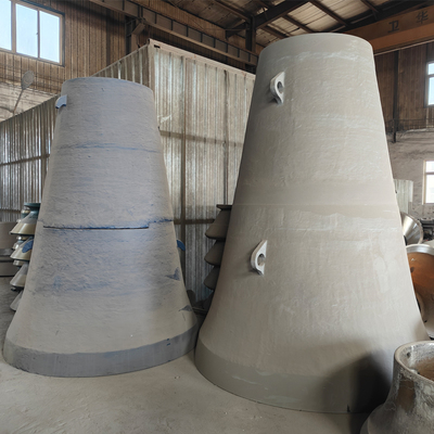 Броня конусной дробилки крупного дробиления ККД