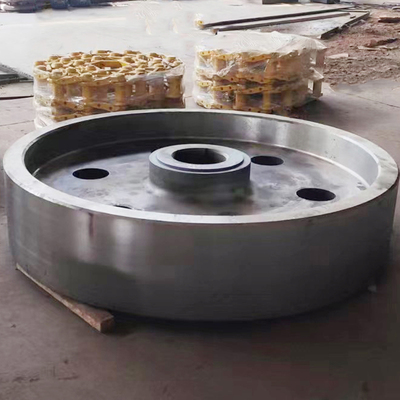 Маховик для щековой дробилки СМД